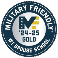 Military Friendly School: #1 Spouse School