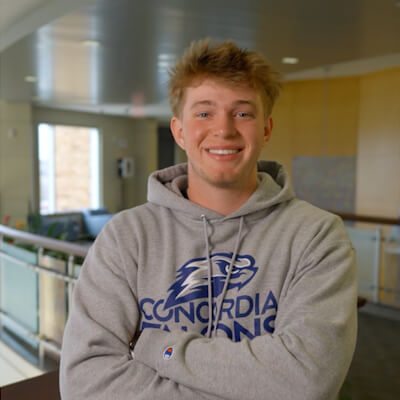 Meet Lucas, a student in the CUW Engineering program.