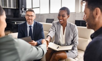 business leaders in a meeting