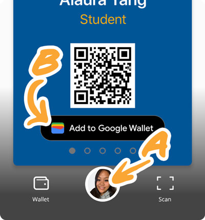 Preview of Google Wallet steps