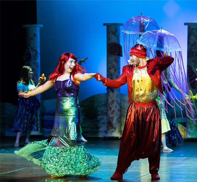 Performance of the Little Mermaid.