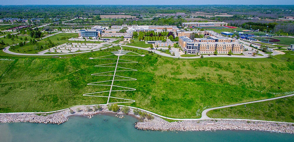 Lake Michigan shoreline